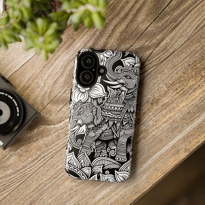 iPhone 16-12 Tough Case.Samsung Galaxy Case, Google Pixel Case, Elephant Case.