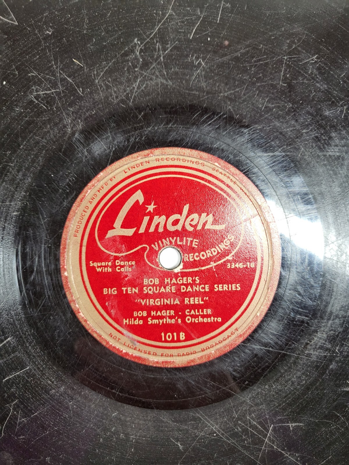 Bob Hager Square Dance Virginia Reel / Texas Star Linden Recordings