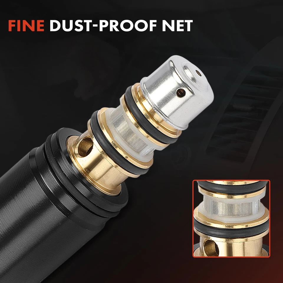 Válvula de control del compresor de aire acondicionado para Mercedes-Benz CLK500 2003-2006 A209 C209 5,0 L Foto 4 de 4