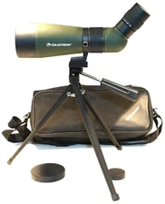 CELESTRON LANDSCOUT 12X - 36X - 60MM ZOOM SPOTTING SCOPE + TRIPOD + CASE