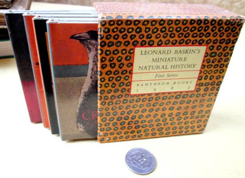 LEONARD BASKIN'S MINI NATURGESCHICHTE 1. SERIE, 1983, illustriert, verpackt