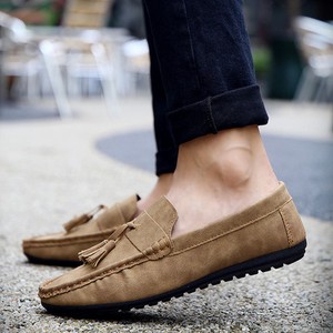 Leather Loafers Casual Tassel Leisure 