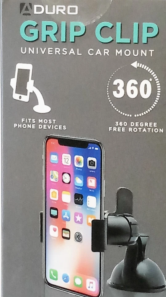 Cargador de Coche, USB Universal para Samsung, Android&Blackberry Blanco 5.5" Soporte Teléfono Foto 2 de 4