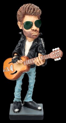 Funny Popstar Figur - George - Warren Stratford   Sänger Geschenk