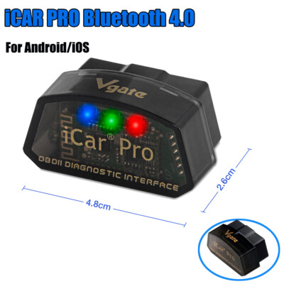 Vgate iCar Pro BT4.0 OBD  Scanner BIMMERCODE Coding iPad IOS Android Code Reader