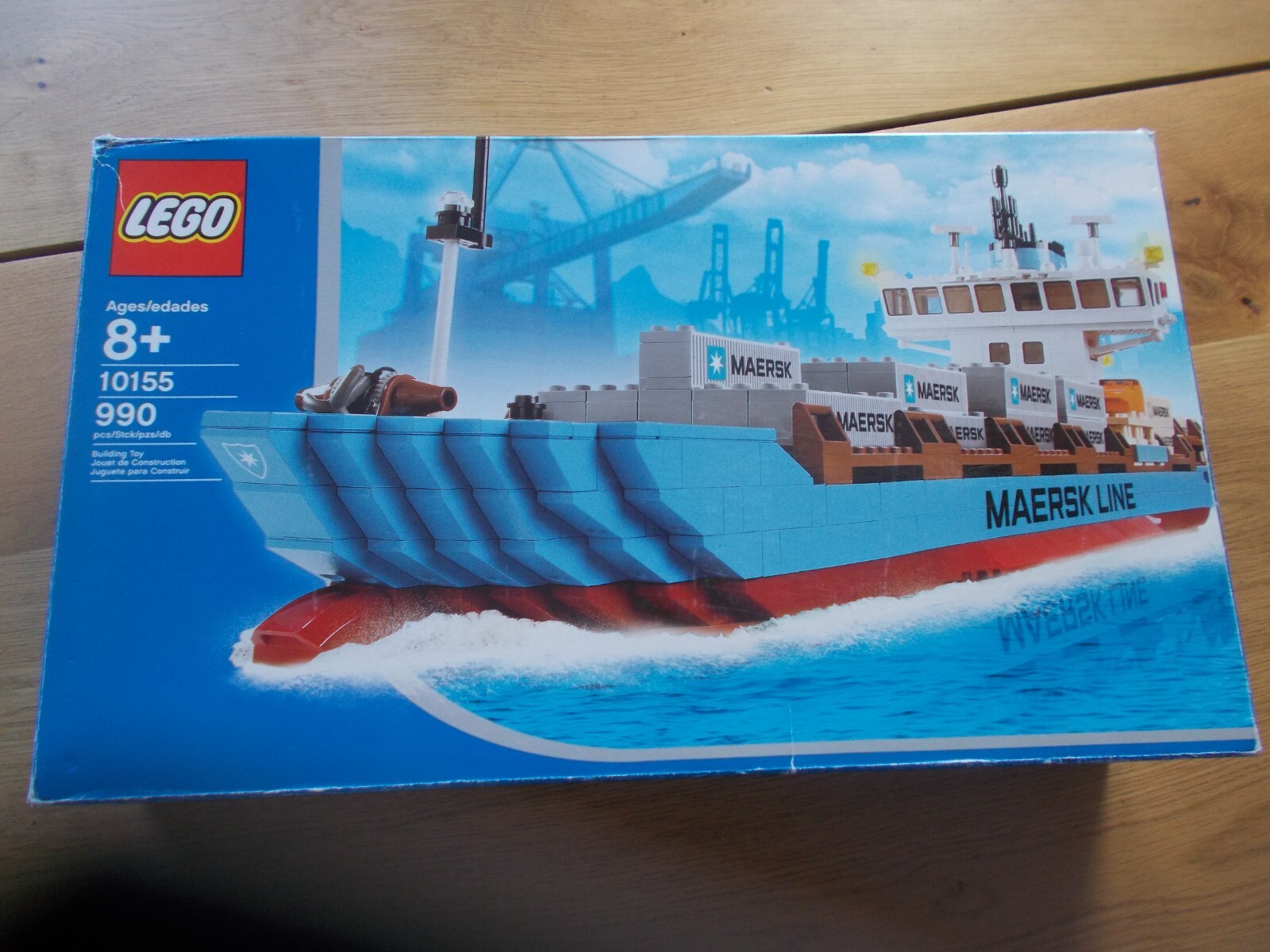 LEGO CREATOR EXPERT: Maersk Line Container Ship (10155) for sale online ...