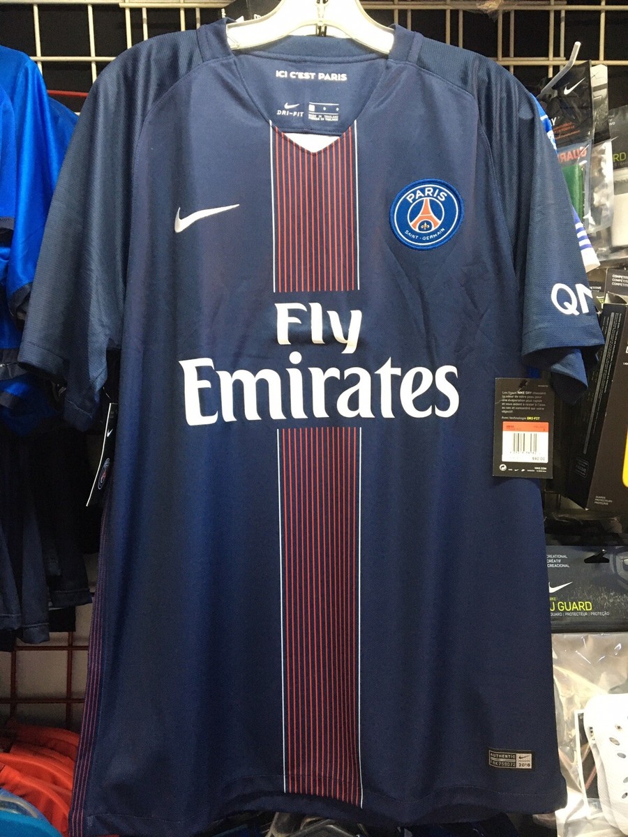 Nike PSG Home 16-17 Navy Red Size M Men