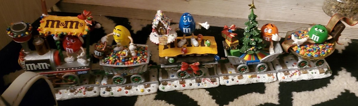 The M&M's Christmas Train Danbury Mint | eBay