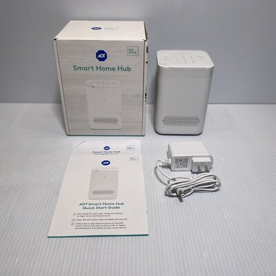 (NEW) ADT Self Setup Smart Home Hub W/ Power Supply S40LR1-01 Open Box