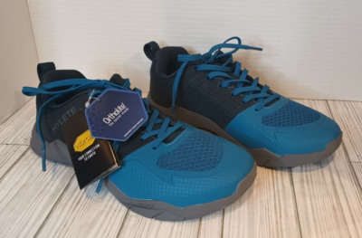 HYLETE Circuit Cross Training Shoes Men\'s‎ Size 7 Blue Vibram Sole Hylete Circuit Cross Training Shoes Vibram Sole Blue Gray  main image 4