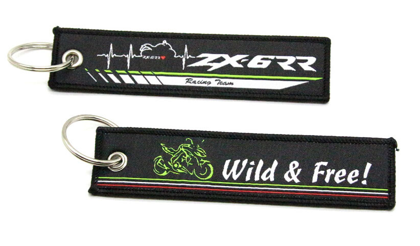 1 pcs Motorcycle Keychain Fit for kawasaki ZX-6RR | eBay