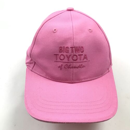 Toyota Hat Cap Strapback Pink Womens One Size Emb… - image 1