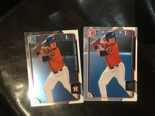 2015 Bowman Draft #29 Anthony Hermelyn 12 count 3 chrome 9 base lot Houston