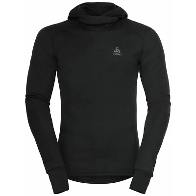 Odlo Herren ACTIVE WARM ECO Oberteil mit Gesichtsschutz, Funktionswäsche