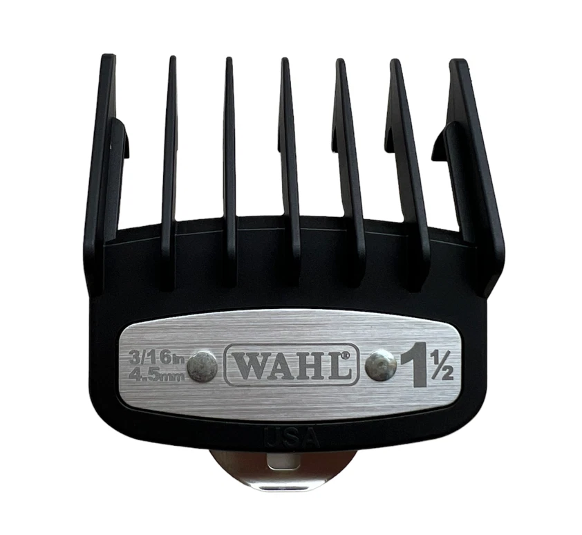 ORIGINAL WAHL PREMIUM METAL PROTECTOR DE CORTE ACCESORIO PEINE N.º1 1/2 4,5mm 3/16"