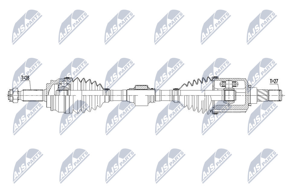 NPW-CH-060 NTY Drive Shaft for DODGE,JEEP
