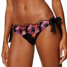 Ann Summers Pantar Bikini Bottom Black Floral