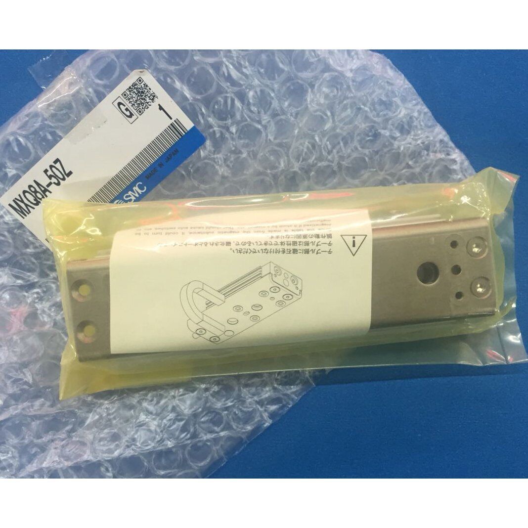 One Brand New SMC MXQ8A-50Z Pneumatic slide cylinder Fast Delivery #F22