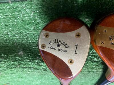 Vintage Callaway Hickory Stick Bobby Jones Commemorative Woods and