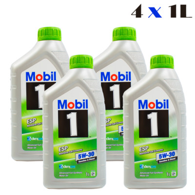 MOBIL 1 ESP 5W-30 4L MOTORÖL 1L + 1L + 1L + 1L = 4 Liter ESP Formula Nachfolger