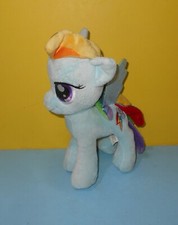 Aurora MLP My Little Pony Rainbow Dash Stuffed Plush 10" Tall Blue Horse