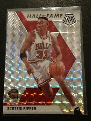 2019-20 Mosaic Prizm Scottie Pippen Hall of Fame Bulls Jordan Kobe Giannis Curry