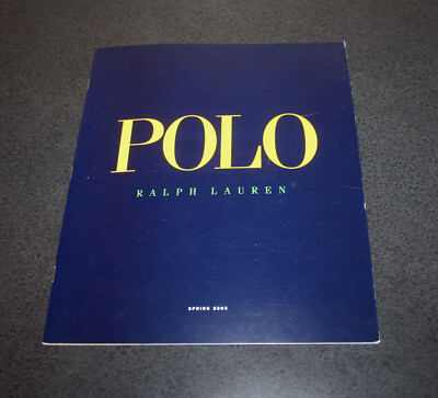 Polo Ralph Lauren Mens Spring 2005 Catalog