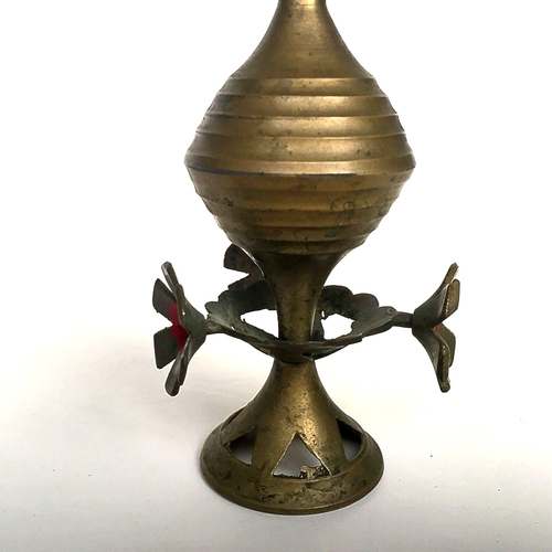 Porta cavolo vintage bellissimo design ottone Surma Dani piccolo cavolo arabo islamico - Foto 6 di 10