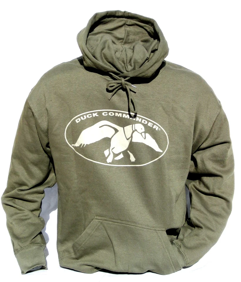 Sudadera con capucha de caza Cabela's Duck Dynasty Duck Commander Duckmen negra o verde para hombre Foto 2 de 4