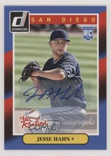 2014 Panini Donruss The Rookies Box Set Signatures Series Jesse Hahn Auto 0nr3