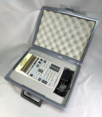 Litton Monroe 324 Scientist Calculator Scientific in Case with Power Supply Nice