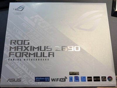 ASUS ROG Maximus Z690 Formula White Flagship Motherboard - Mint Complete Box