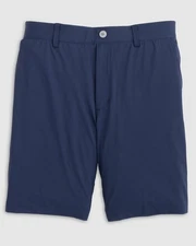 johnnie-O Fusionn Performance Pull-On Shorts Navy Size 30