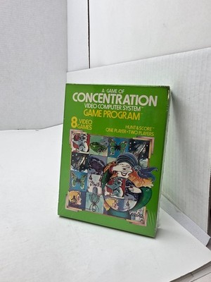 NEW CONCENTRATION  FOR PAL ATARI 7800 + ATARI 2600 + PLUS  RETRON 77 #B5