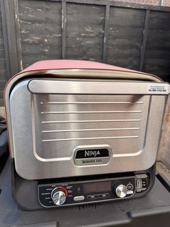 Ninja Woodfire Electric Outdoor Oven Artisan Pizza Maker Smoke READ DESCRIPTION