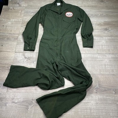 Workrite Coveralls Men 42L Conoco Lake Charles Refinery Gas Oil Americana