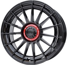 Jeu (4 pièces) jantes FBX298 18x8 5x100 ET40 - BL - noir