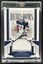 2023 Panini National Treasures Tony Dorsett Material Jersey Auto #/49 Cowboys