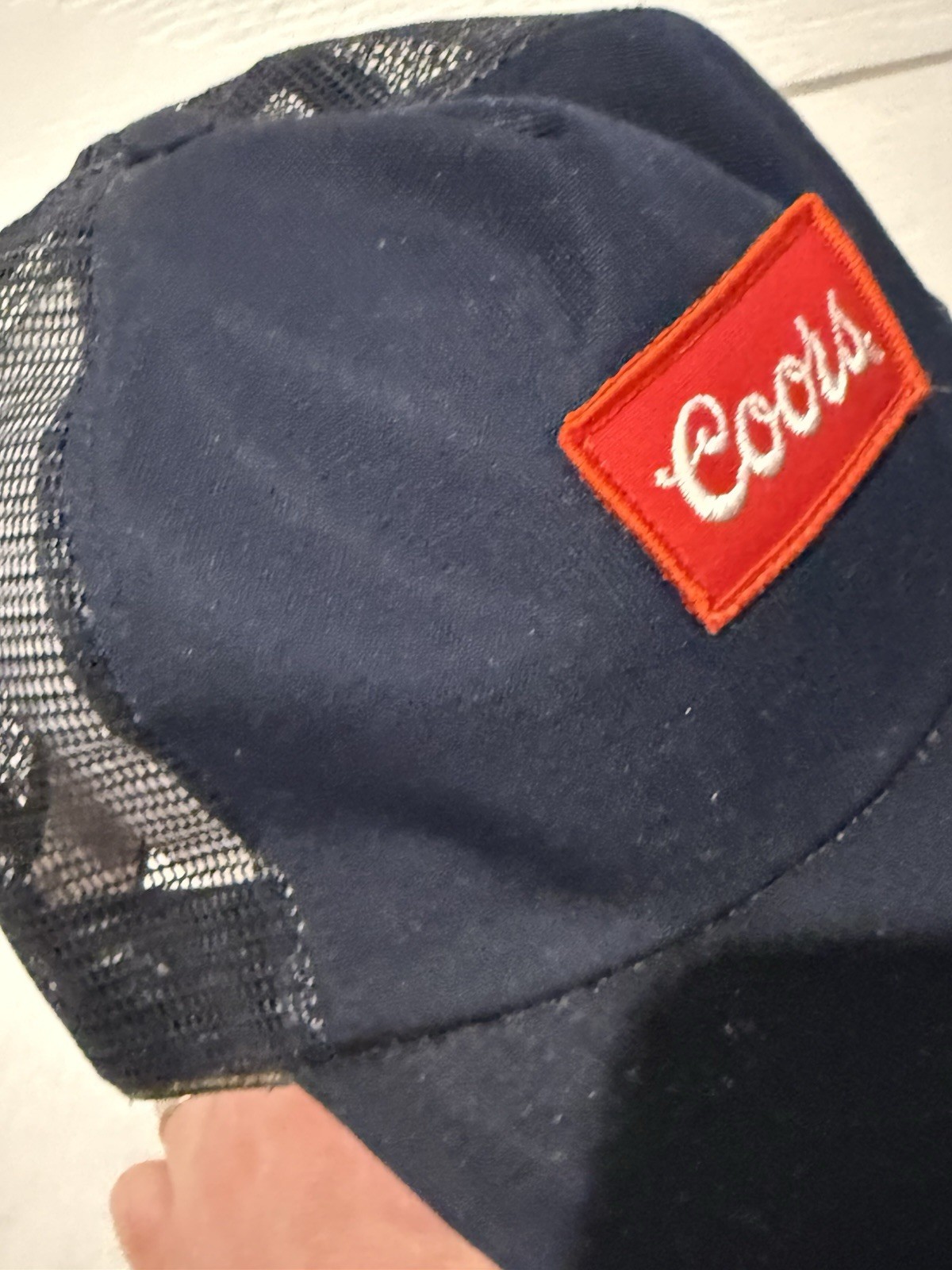 Coors Snapback Hat Cap Patch Riverside Brand Beer… - image 4