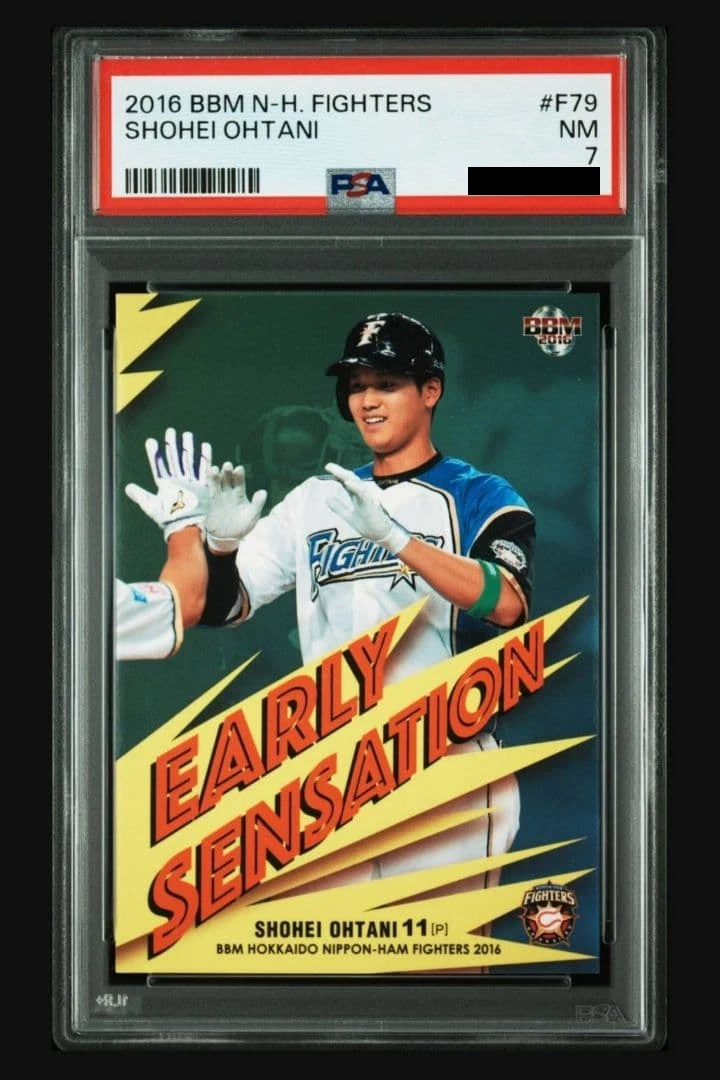 Bbm Hokkaido Nippon Ham Fighters 2016 Shohei Ohtani #F 79 for sale
