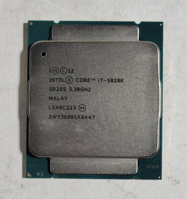 Intel Core i7-5820K 3.3GHz 6-Core 12-Thread CPU Processor SR20S