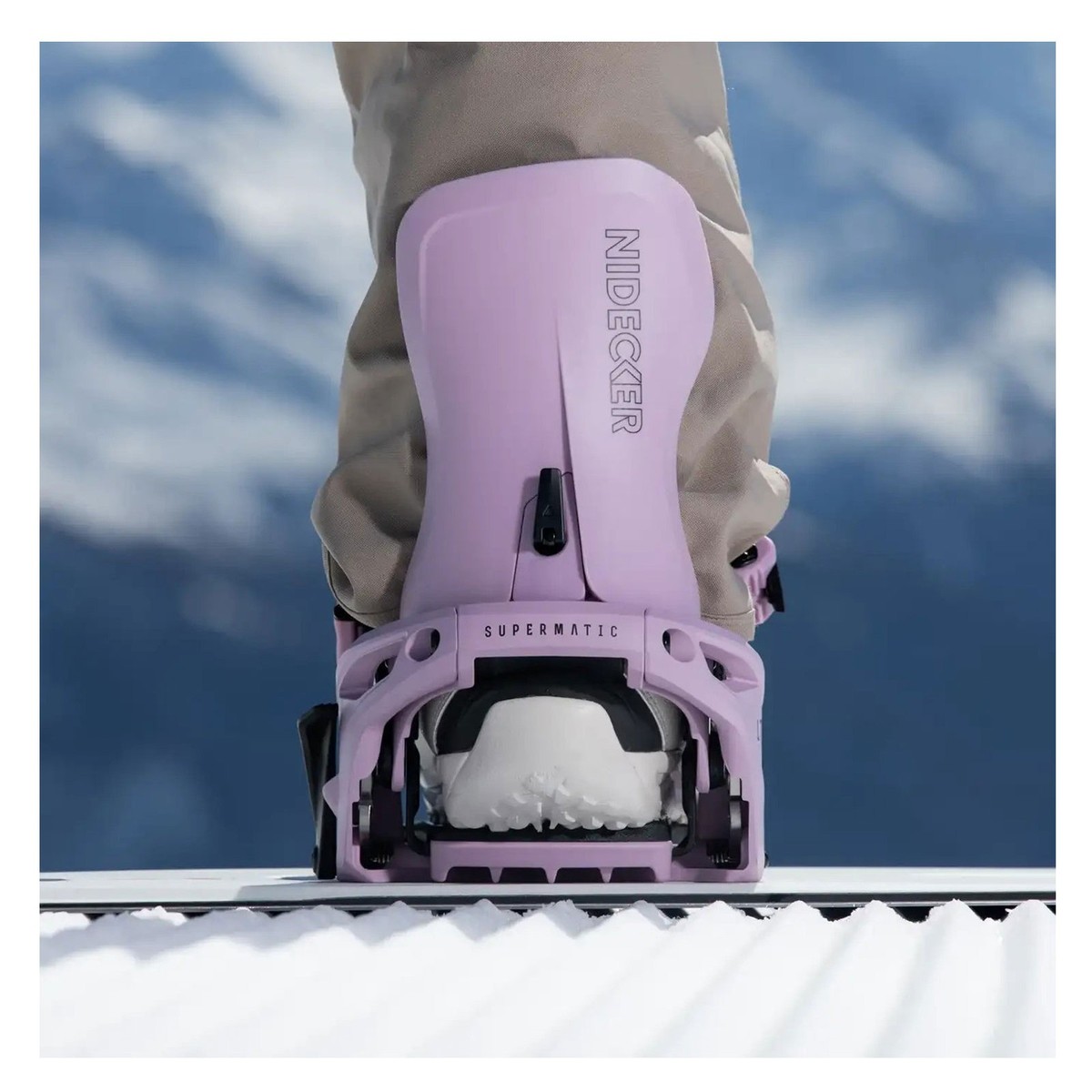 NIDECKER LT Supermatic Dusk Snowboard Bindings (N.26.BNU.SPL.VT