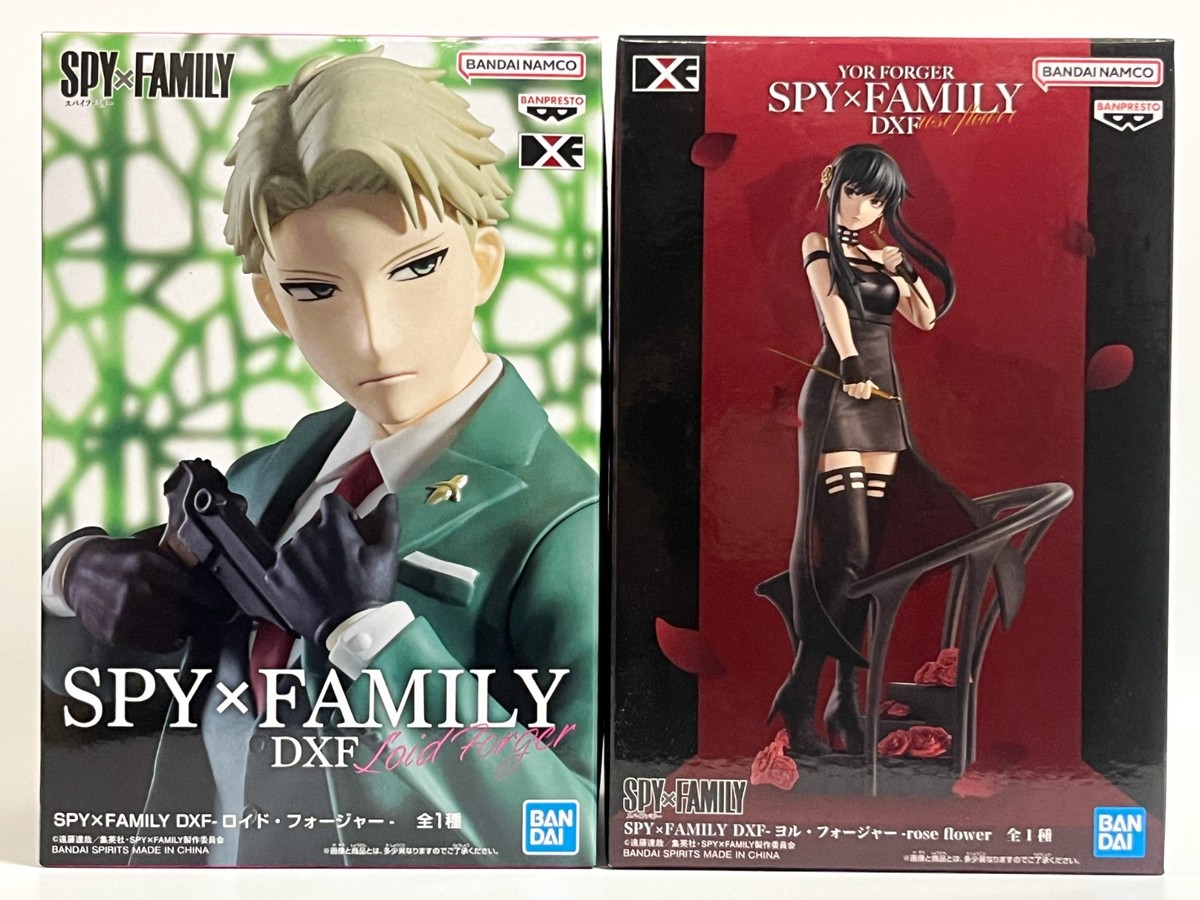 SPY x FAMILY DXF Loid Forger & Yor Forger Rose Flower Banpresto