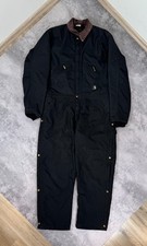 Carhartt Yukon Extremes Coveralls Jumpsuit Insulated Vintage Men s X06 BLK L/XL