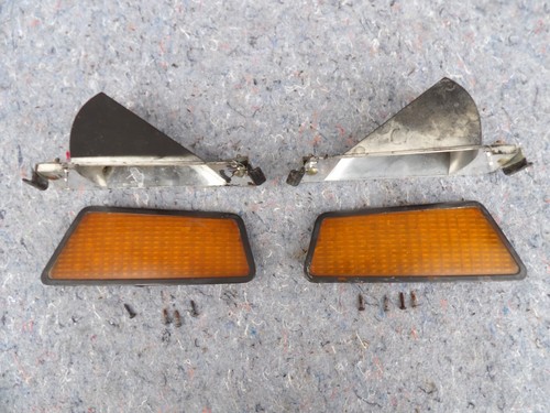 Vintage OEM Fairing front turn signal assemblies Harley FXRT FXRP Police FXRD