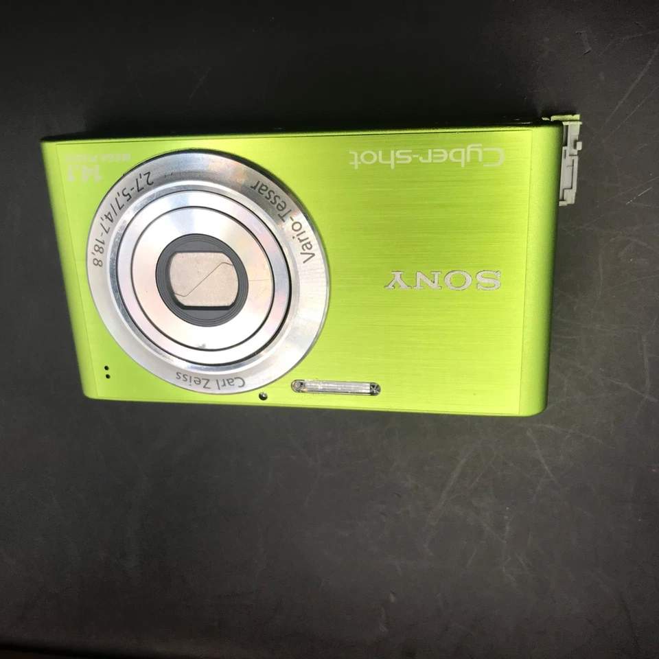 Sony Cyber Shot DSC-W320 Green Digital Camera 14.1MP 4x Zoom Japanese only - Image 4 of 4