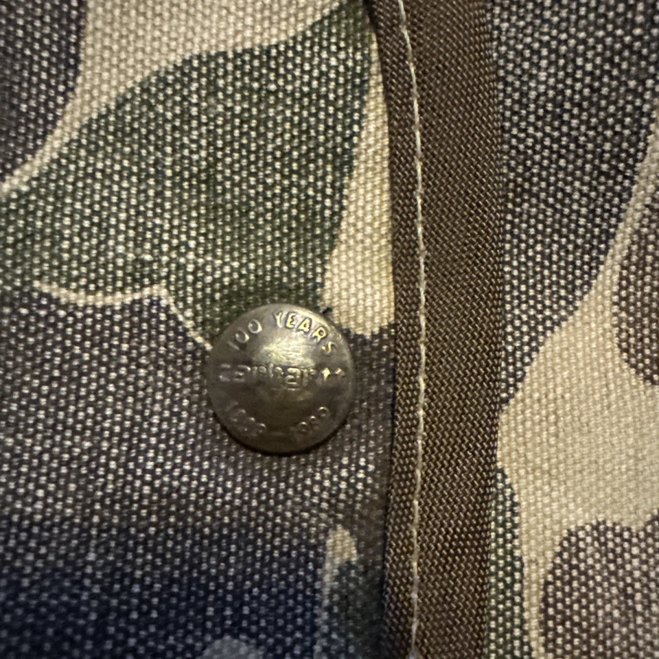 Винтажные 89' Carhartt брюки 30 X 32 (размеры на фото) лягушка камуфляж двойной колена  - Изображение 4 из 4