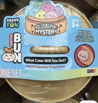 crazy fun rainbow mystery squishy dumpling set Rainbow Mystery Age 3 Plus 1 Set