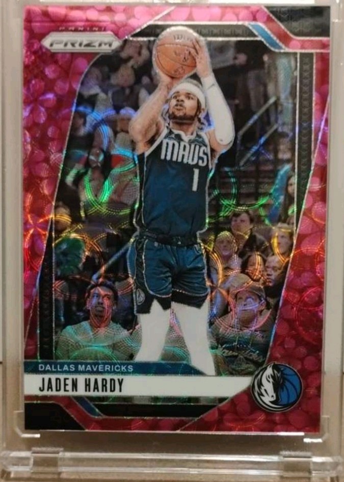2024-25 Panini Prizm - Jaden Hardy #128 Plum Blossom Prizm /8