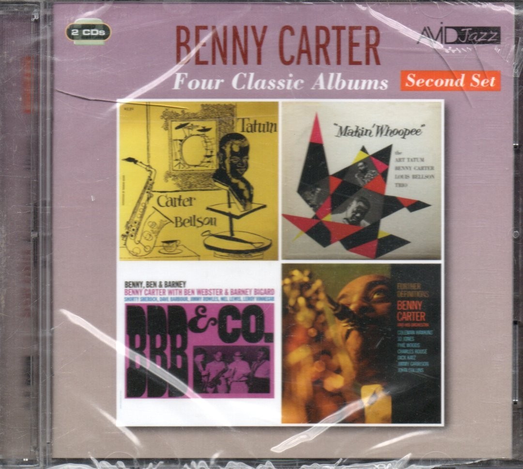 BENNY CARTER - Four Classic Albums (Second Set) - 2xCD Set *NEW & SEALED*